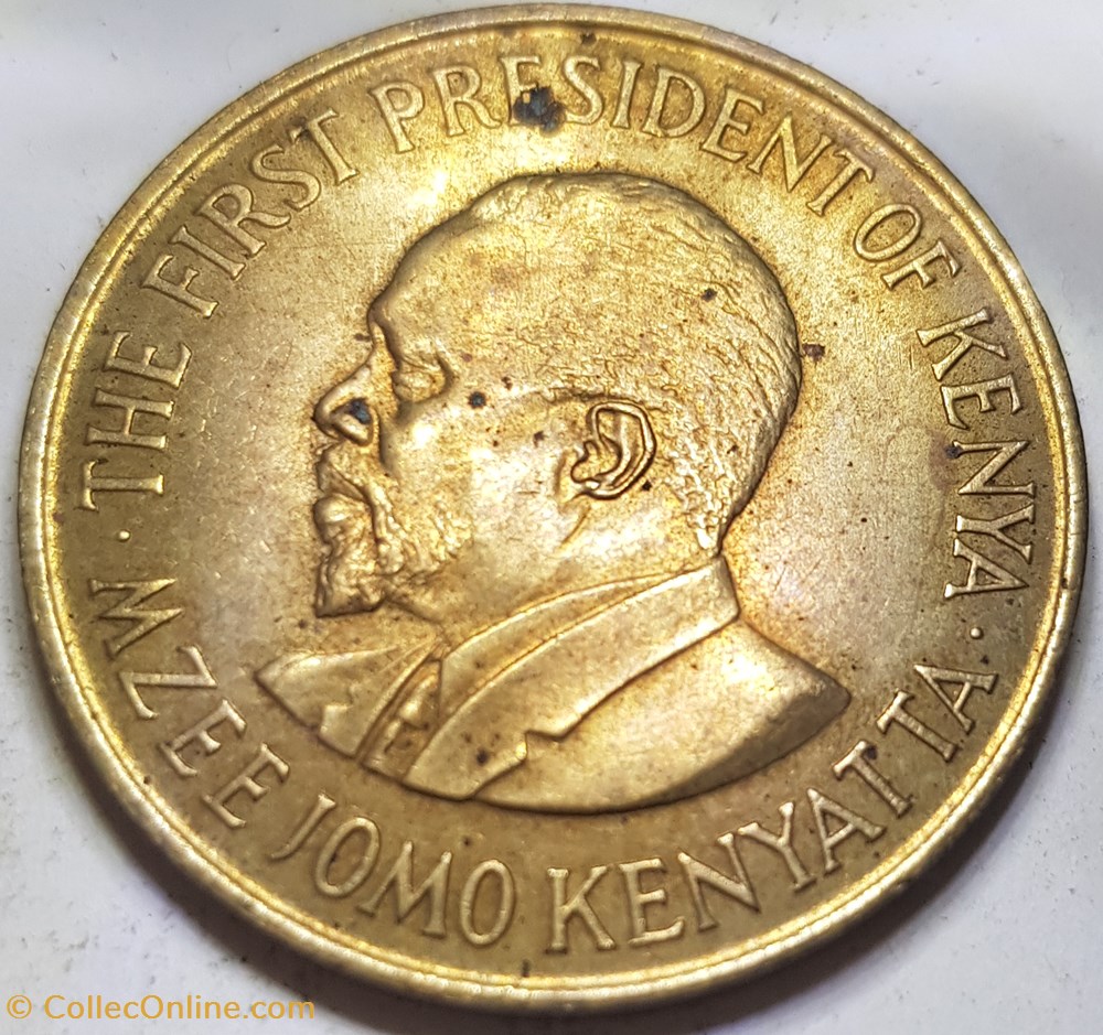 5 cents Jomo Kenyatta Kenya 1970 monnaie monde 5 cents jomo kenyatta kenya 1970