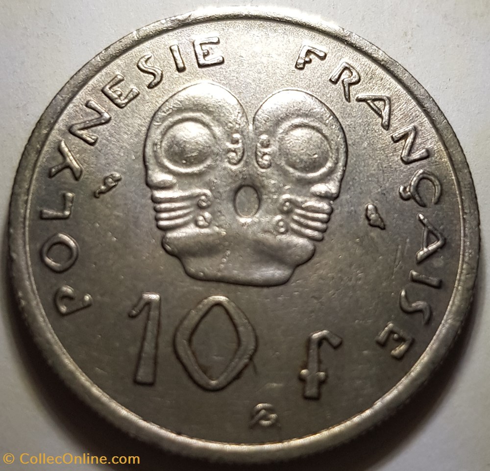 10 francs Polynésie Française 1967 monnaie monde 10 francs polynesie francaise 1967