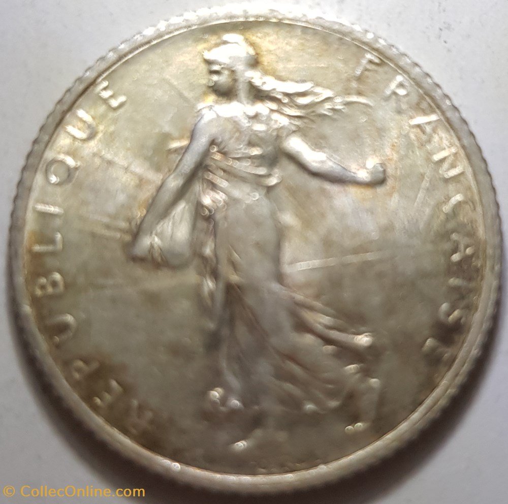 1 franc Semeuse france 1916 monnaie moderne 1 franc semeuse france 1916