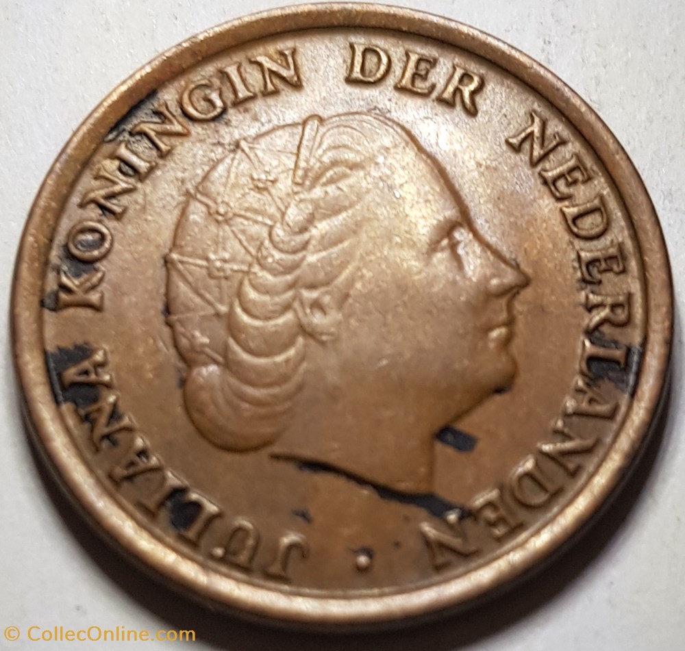 1 cent Juliana 1971 Pays-Bas monnaie monde 1 cent juliana 1971 pays bas