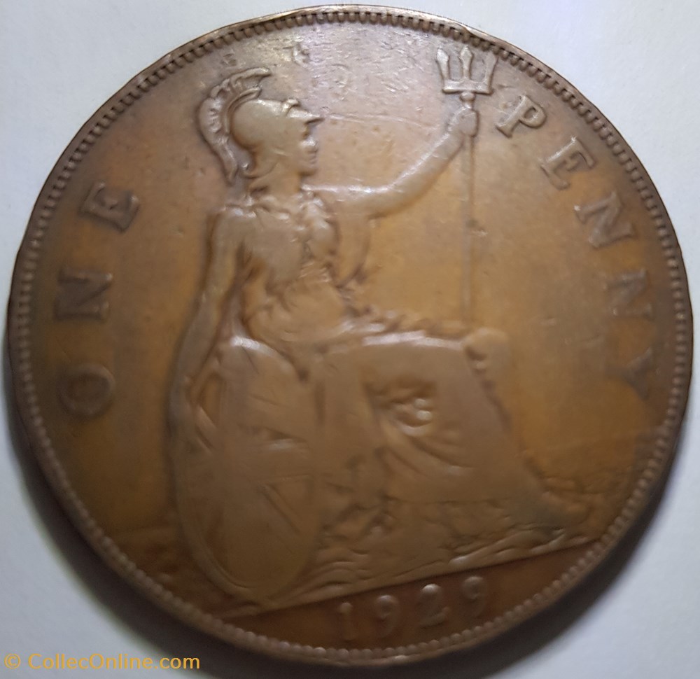 1 penny George V Royaume-Uni 1919 1931 1921 1917 1928 1929 monnaie monde 1 penny george v royaume uni 1919 1931 1921 1917 1928 1929