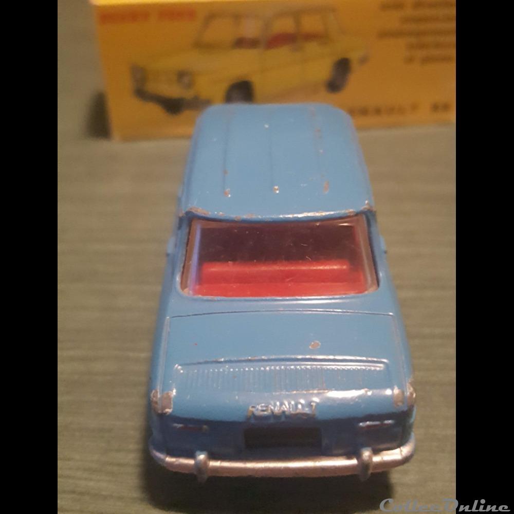 Renault R8 bleu 4 modele reduit voiture renault r8 bleu