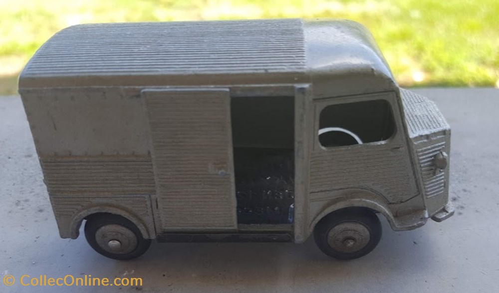 Citroën H 1200kg gris doré 2 modeles reduits voitures citroen h 1200kg gris dore