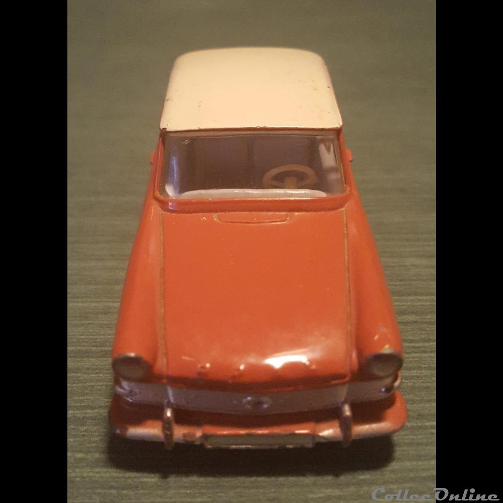 modele reduit voiture opel rekord berline 1960 brique ivoire