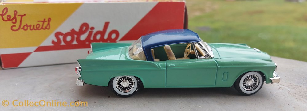 STUDEBAKER SILVER HAWK (1957) 3 modeles reduits voitures studebaker silver hawk 1957