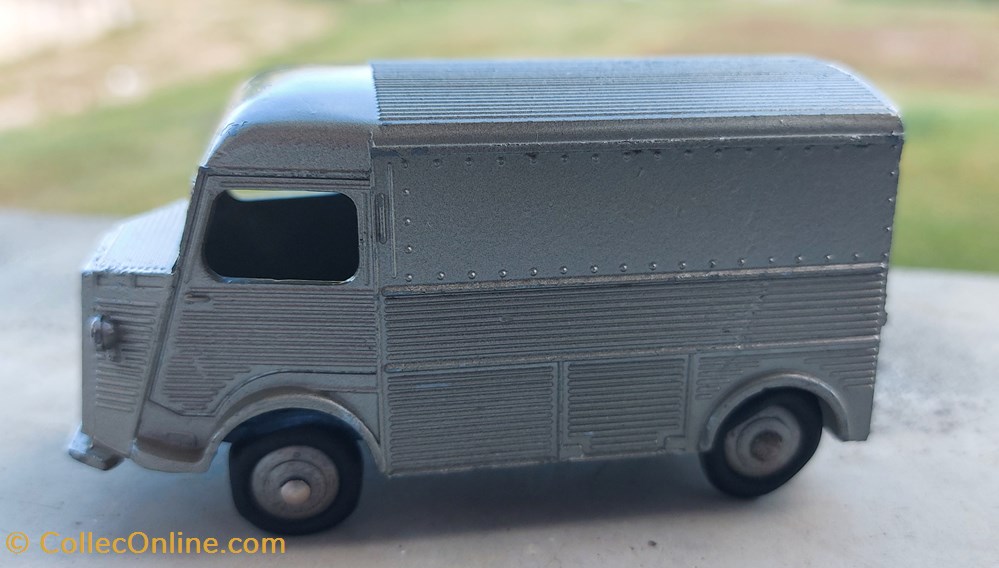 Citroën H 1200kg gris doré métallisé 25C modeles reduits voitures citroen h 1200kg gris dore metallise 25c