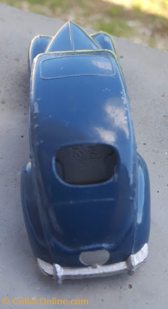 modele reduit voiture peugeot 203 berline bleu petrole