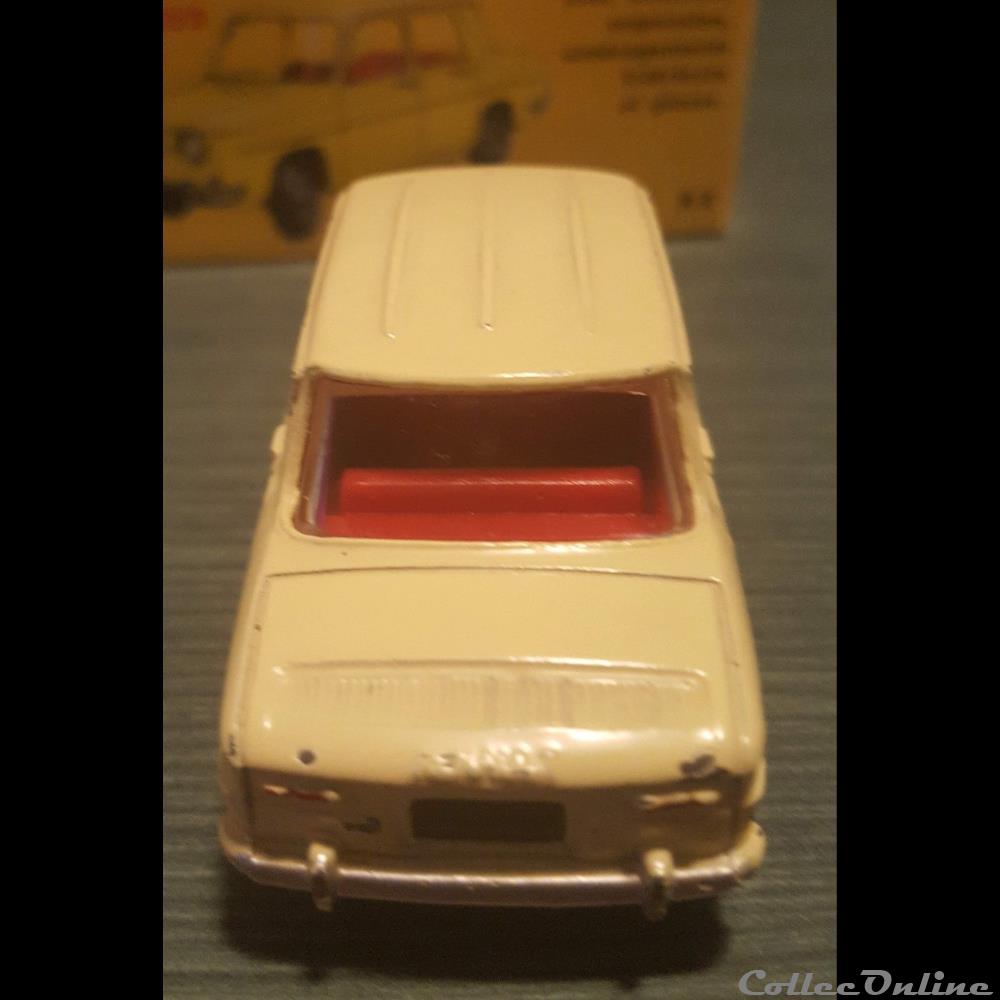 Renault R8 Jaune 4 modele reduit voiture renault r8 jaune