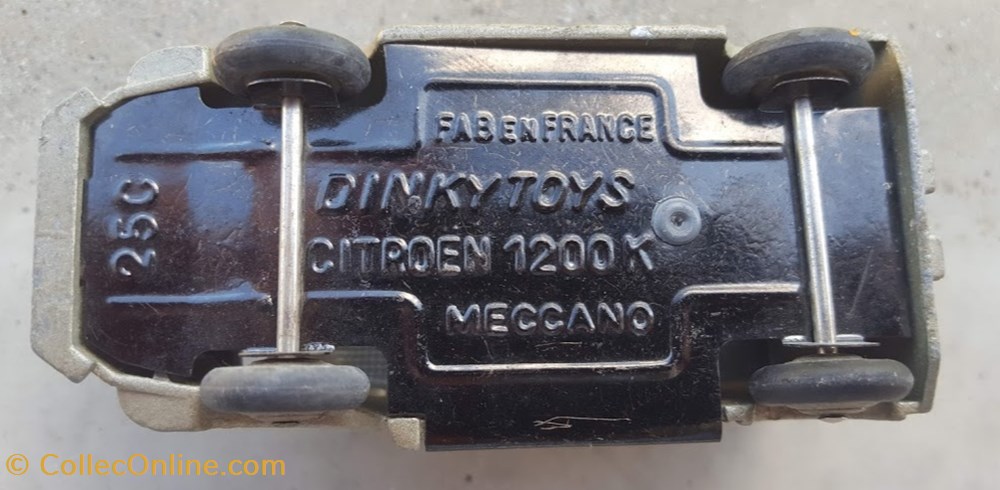 Citroën H 1200kg gris doré 5 modeles reduits voitures citroen h 1200kg gris dore