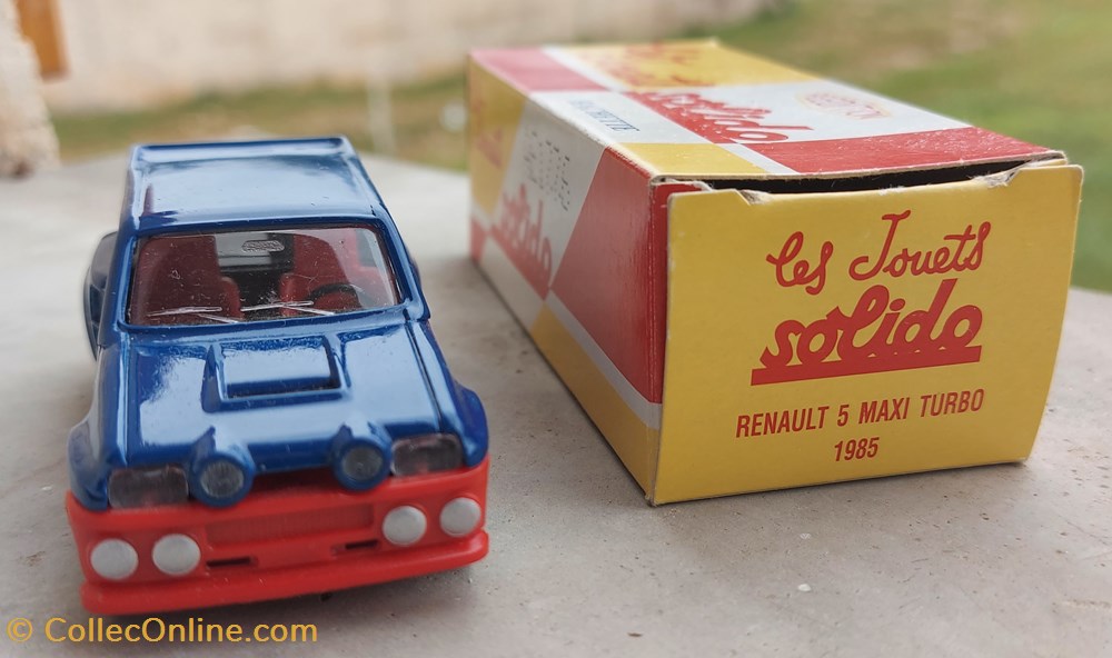 RENAULT 5 MAXI TURBO (1985) 2 modeles reduits voitures renault 5 maxi turbo 1985
