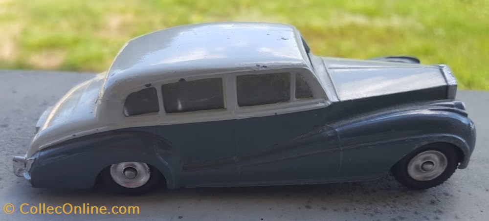 Rolls Royce Silver Wraith gris/gris foncé 4 modele reduit voiture rolls royce silver wraith gris gris fonce