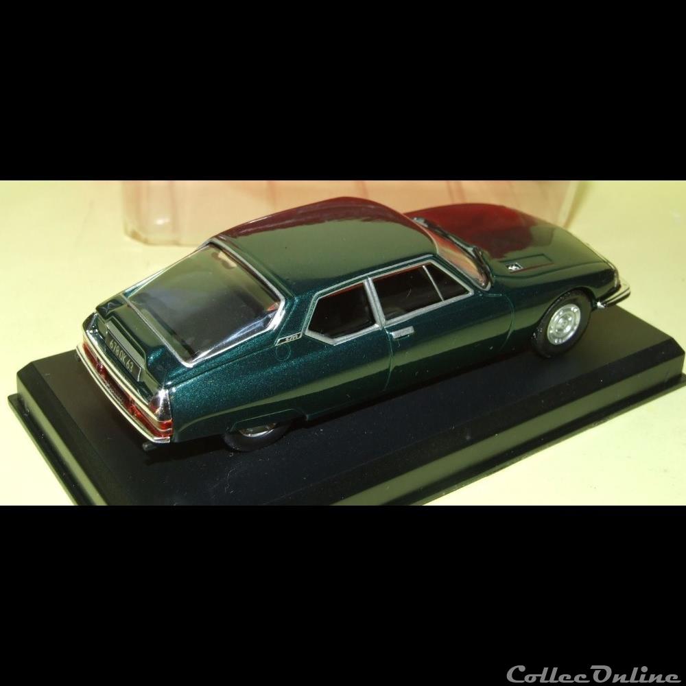 modeles reduits voitures citroen sm 1972 vert