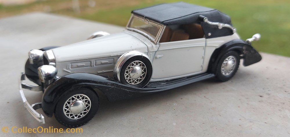 Delage D8 120 1939 Blanche modeles reduits voitures delage d8 120 1939 blanche