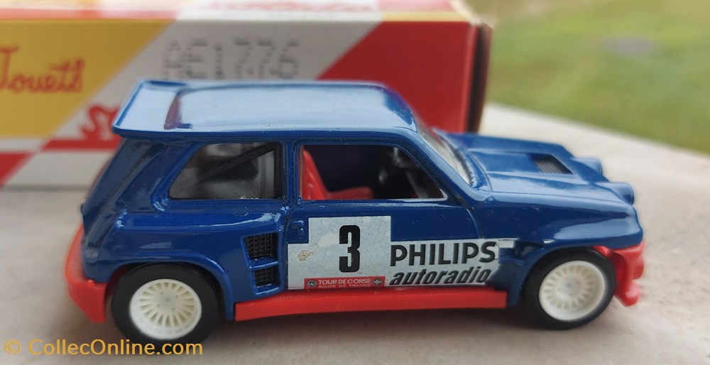 RENAULT 5 MAXI TURBO (1985) 3 modeles reduits voitures renault 5 maxi turbo 1985