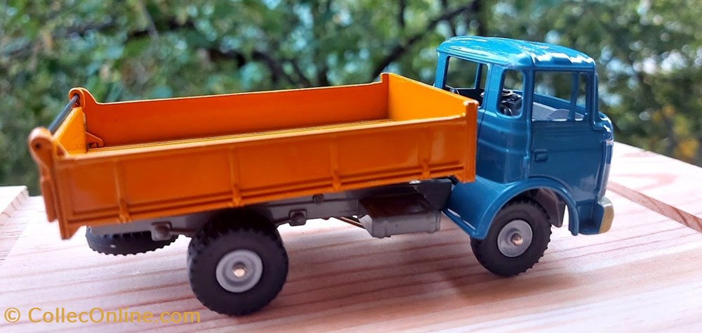 modeles reduits voitures berliet gak benne 1 43 bleu jaune