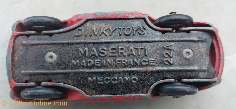 Maserati 2000 sport 22A 5 modeles reduits voitures maserati 2000 sport 22a