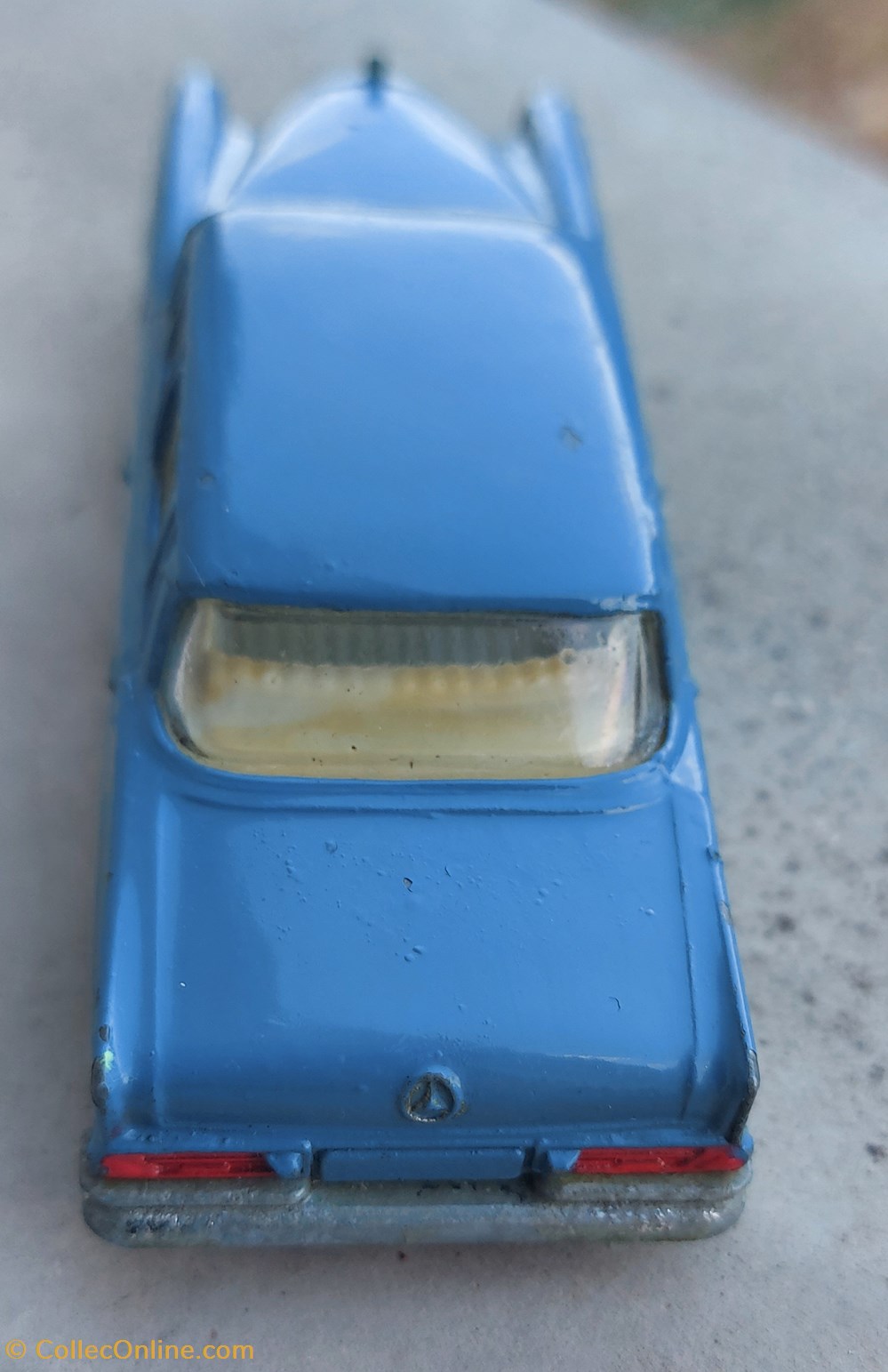 modeles reduits voitures mercedes 220 se bleue petrole 186