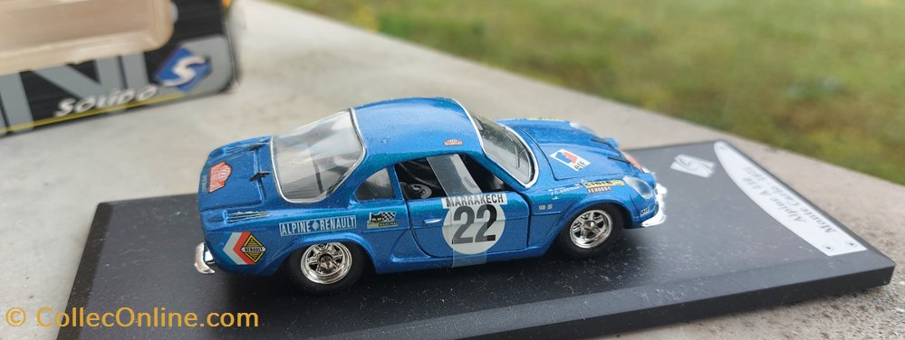 ALPINE A 110 MONTE CARLO 1971 3 modeles reduits voitures renault alpine a 110 monte carlo 1971