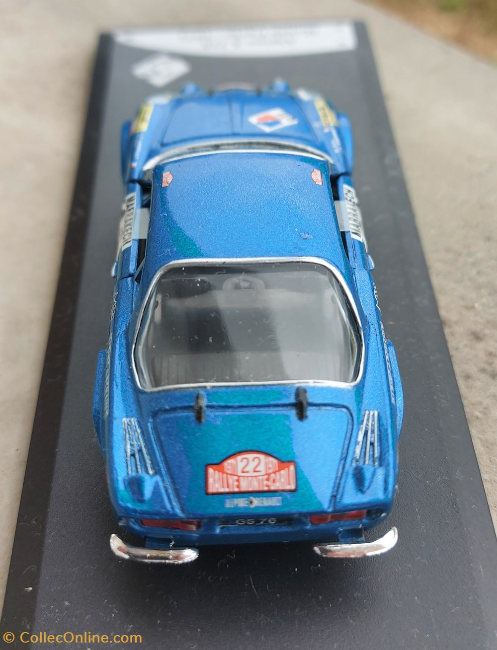 ALPINE A 110 MONTE CARLO 1971 4 modeles reduits voitures renault alpine a 110 monte carlo 1971