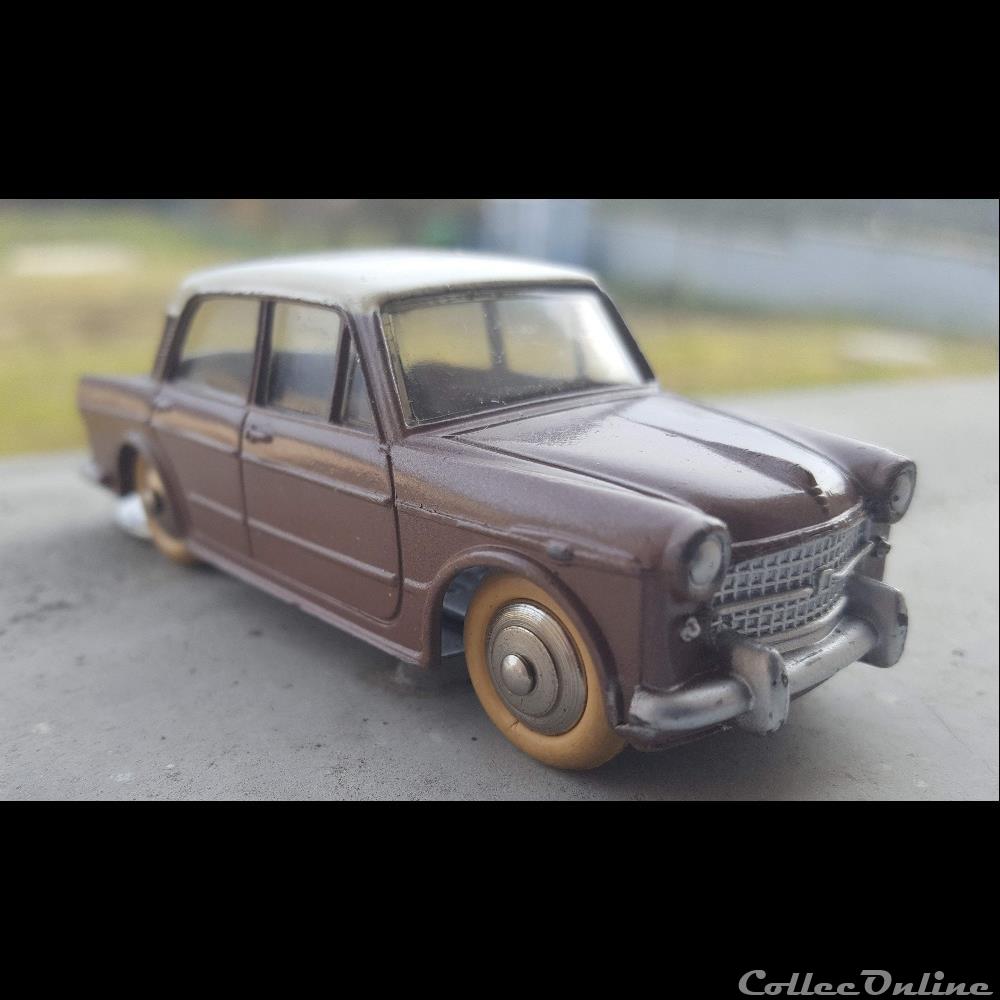 Fiat 1200 Grande vue havane/ivoire 2 modeles reduits voitures fiat 1200 grande vue havane ivoire