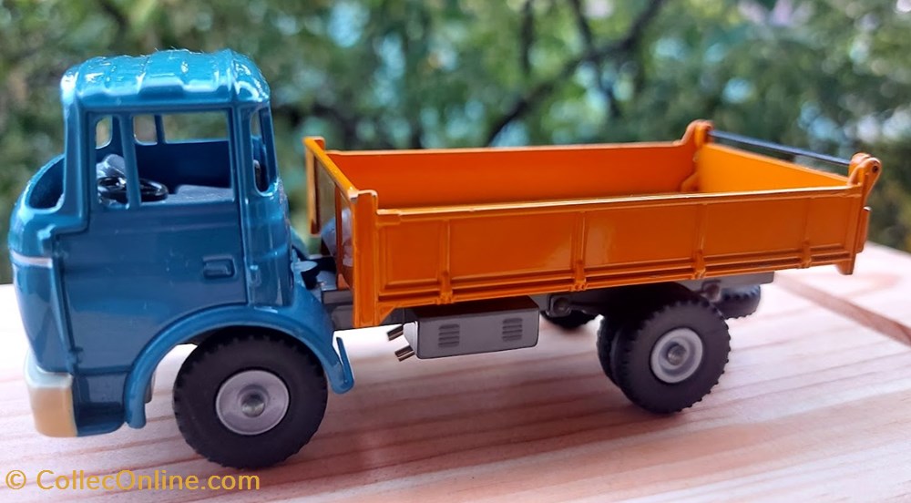 modeles reduits voitures berliet gak benne 1 43 bleu jaune