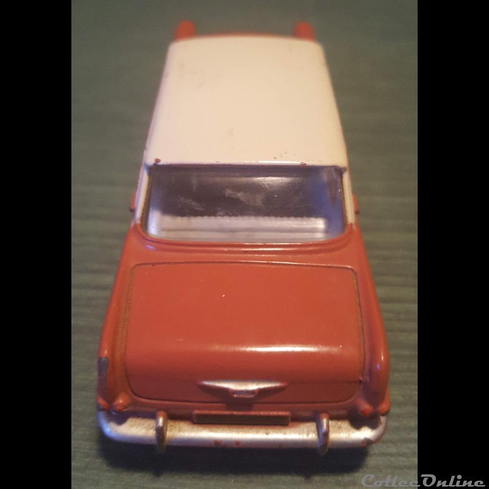 modele reduit voiture opel rekord berline 1960 brique ivoire