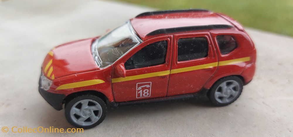 modeles reduits voitures renault dacia duster pompier norev