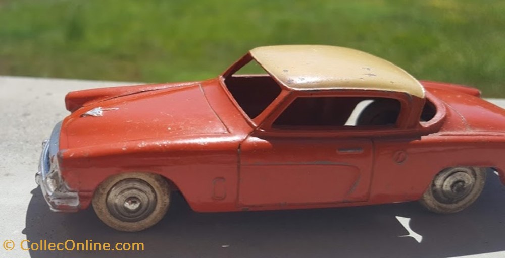 Studebaker Commander orange/beige modele reduit voiture studebaker commander orange beige