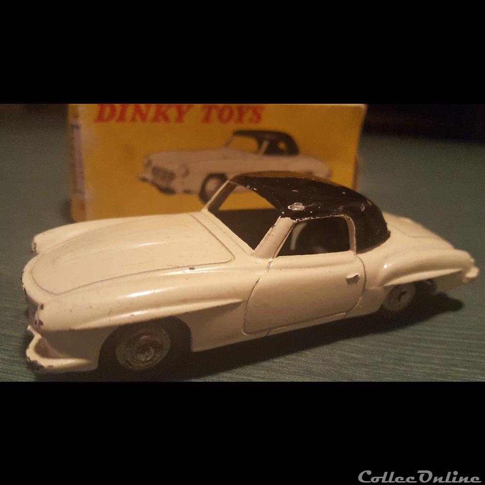 Mercedes 190SL coupé – sans vitres ivoire/noir modeles reduits voitures mercedes 190sl coupe sans vitres ivoire noir
