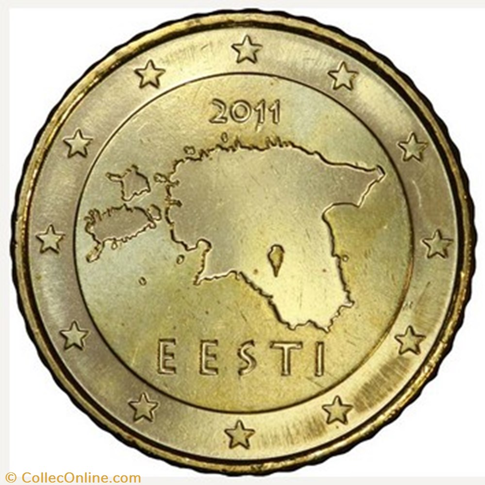50 Cent Estonie 2011 monnaie euro a 50 cent estonie 2011