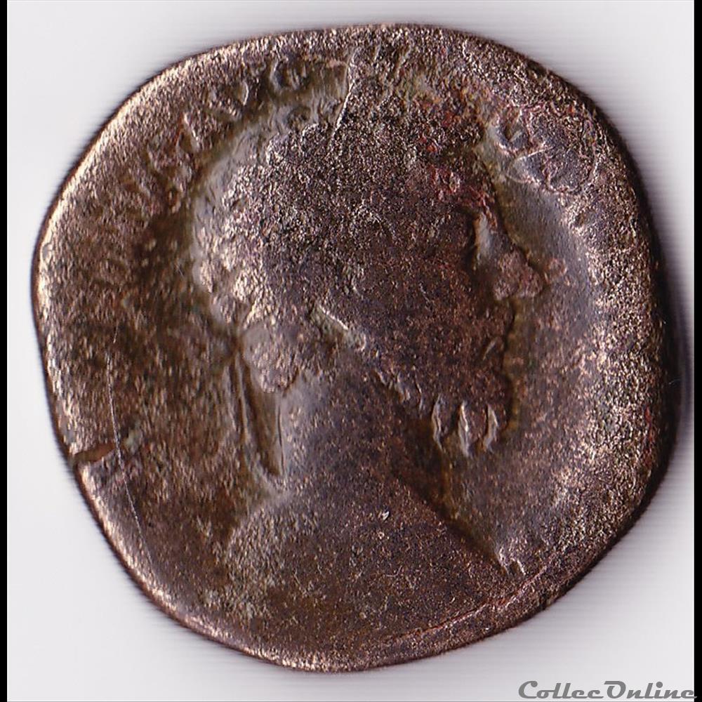 sesterce de MARC AURELE monnaie antique romaine sesterce de marc aurele