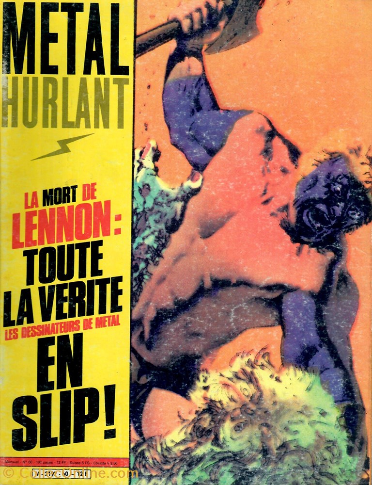 book comic magazine metal hurlant 060