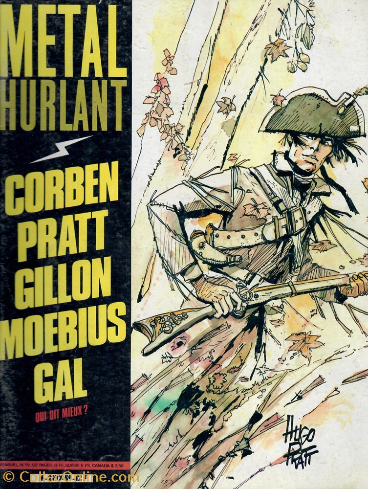 book comic magazine metal hurlant 059