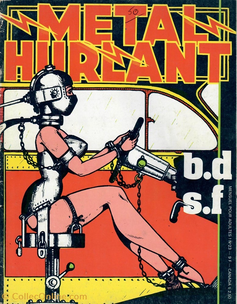 Métal Hurlant 023 book comic magazine metal hurlant 023