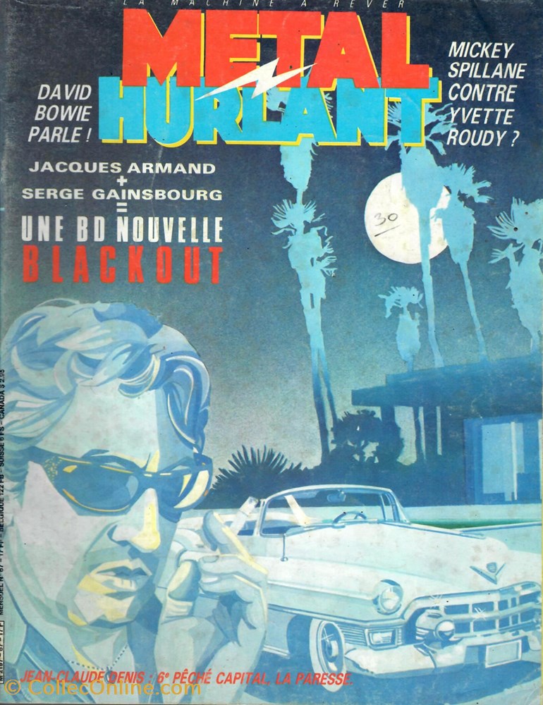 book comic magazine metal hurlant 087