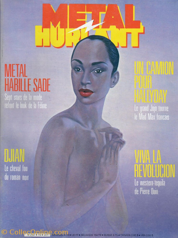 book comic magazine metal hurlant 119