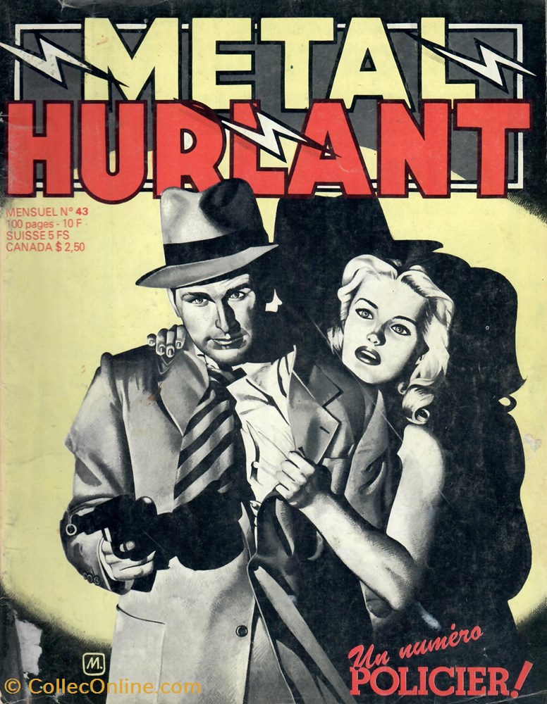 book comic magazine metal hurlant 043