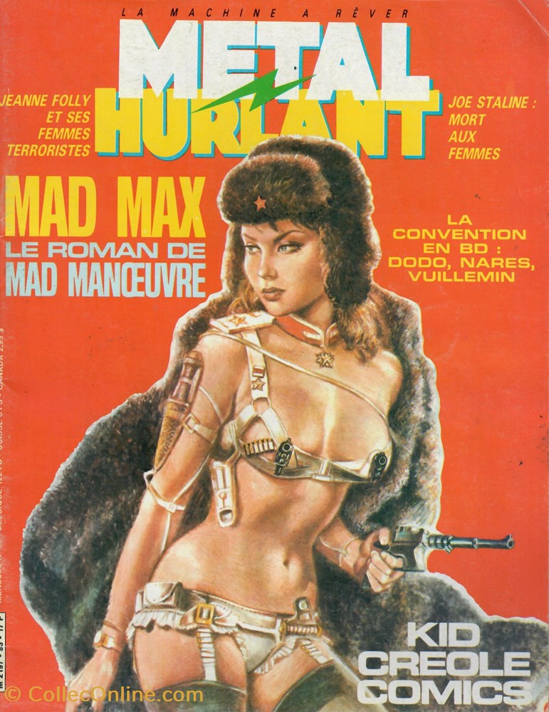 book comic magazine metal hurlant 093