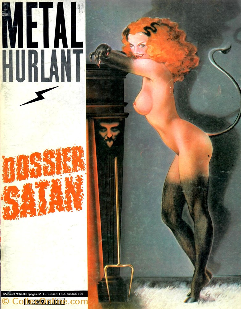 book comic magazine metal hurlant 061