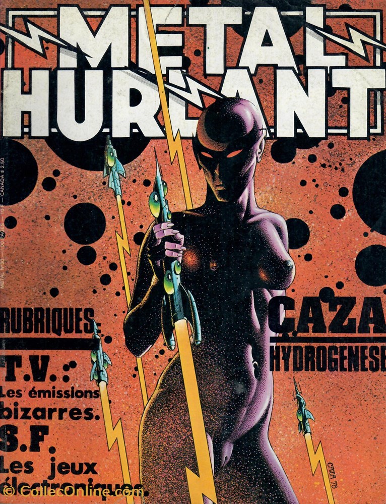 Métal Hurlant 030 book comic magazine metal hurlant 030