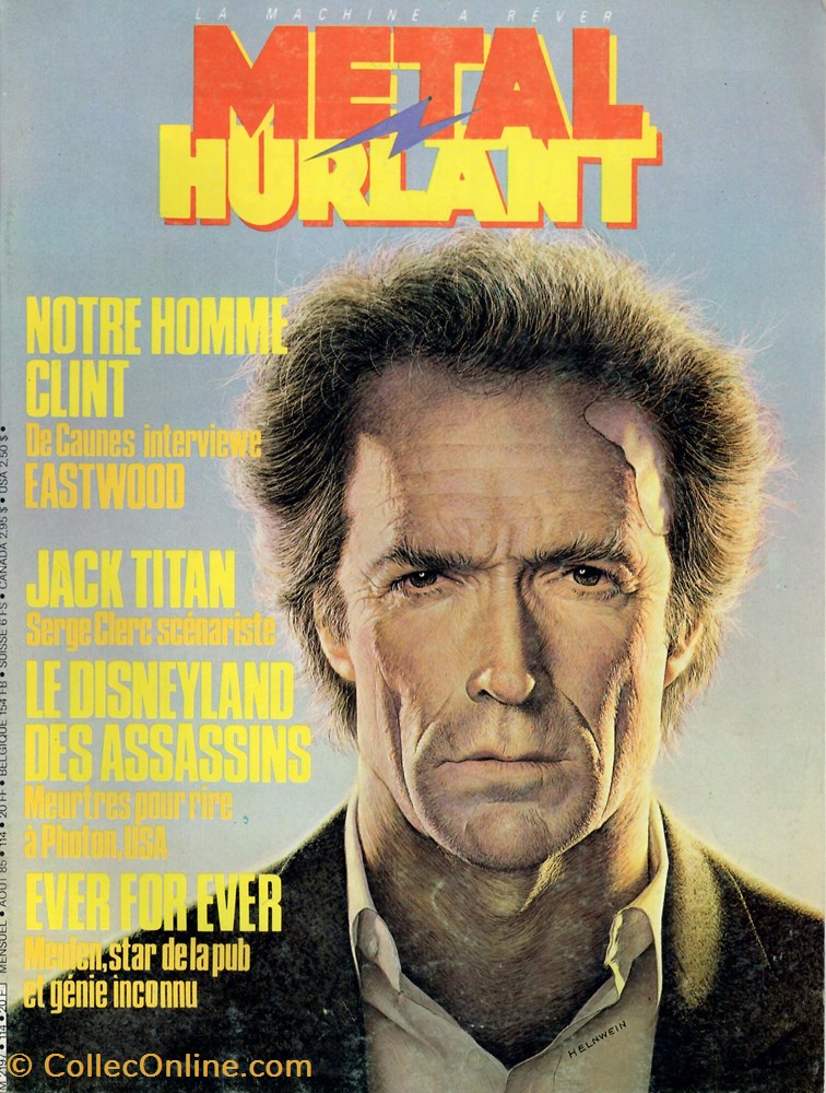 book comic magazine metal hurlant 114