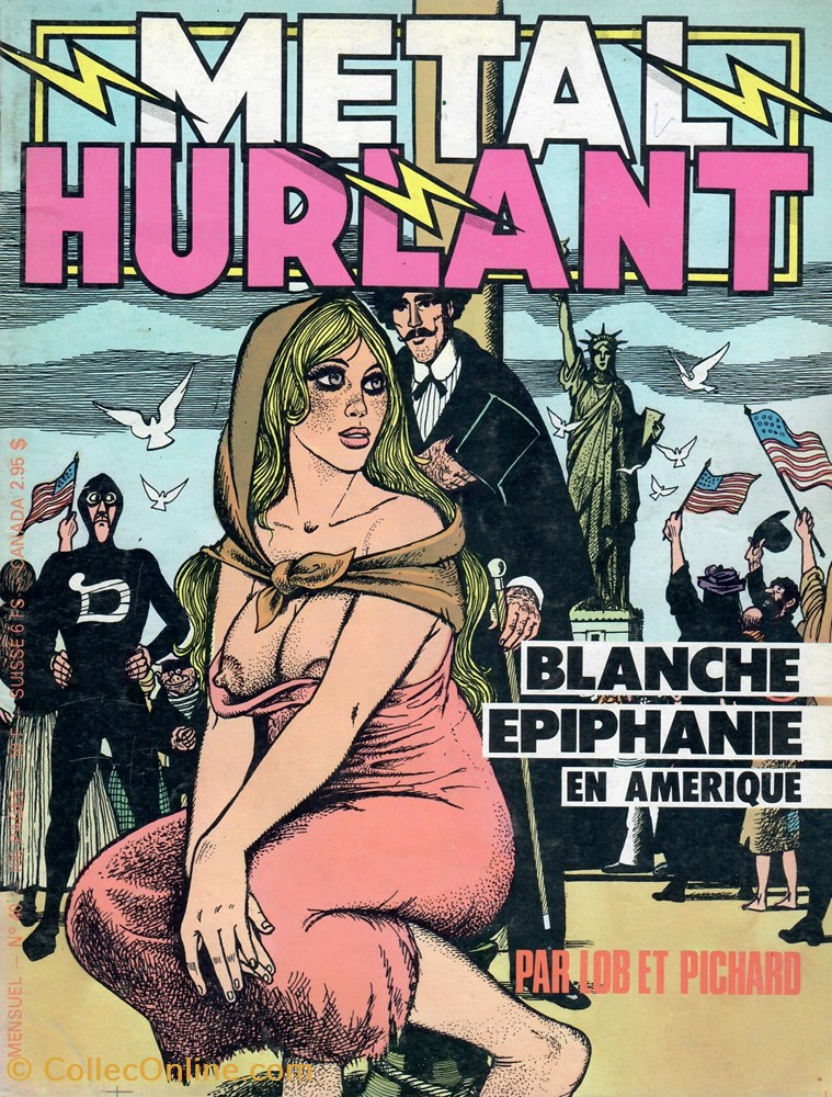 Métal Hurlant 040 book comic magazine metal hurlant 040