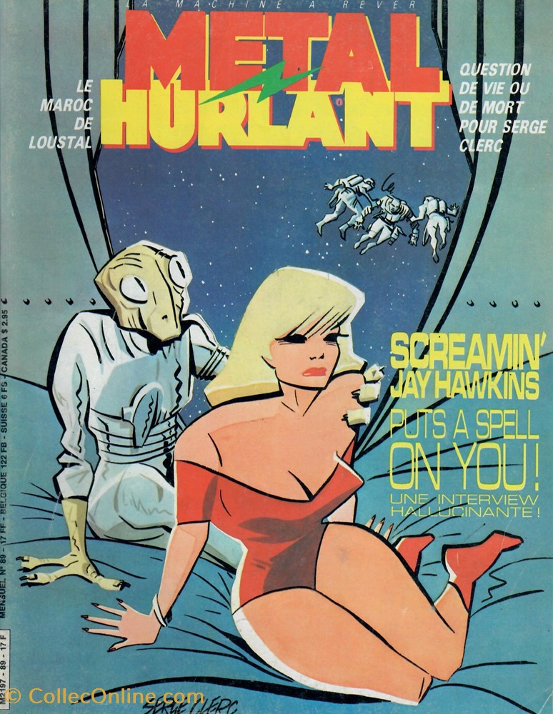 book comic magazine metal hurlant 089
