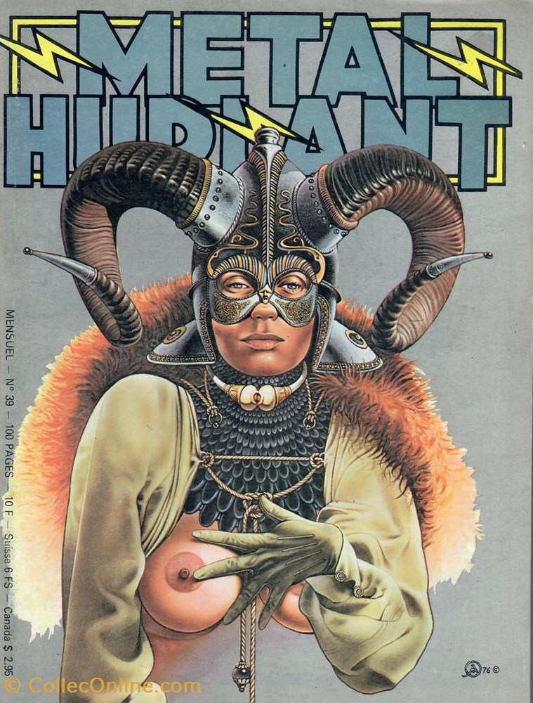 book comic magazine metal hurlant 039