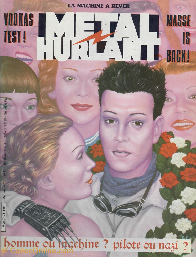 book comic magazine metal hurlant 071