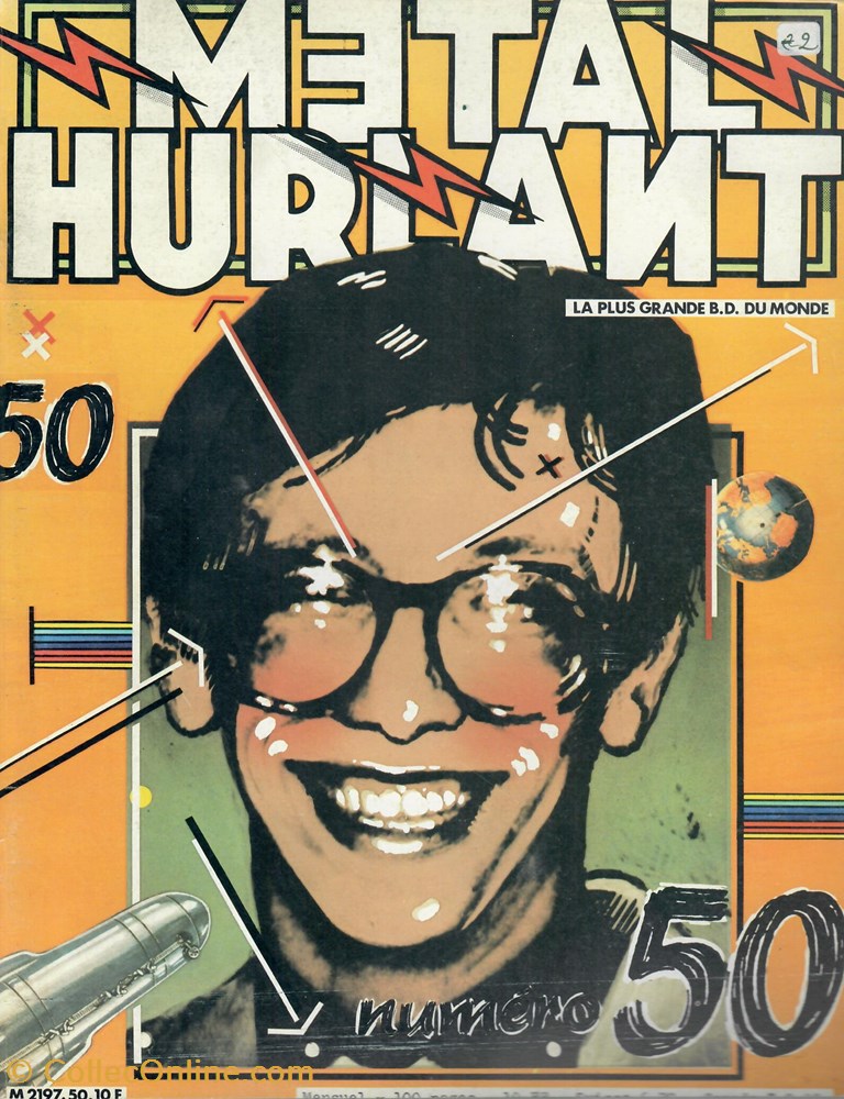 book comic magazine metal hurlant 050