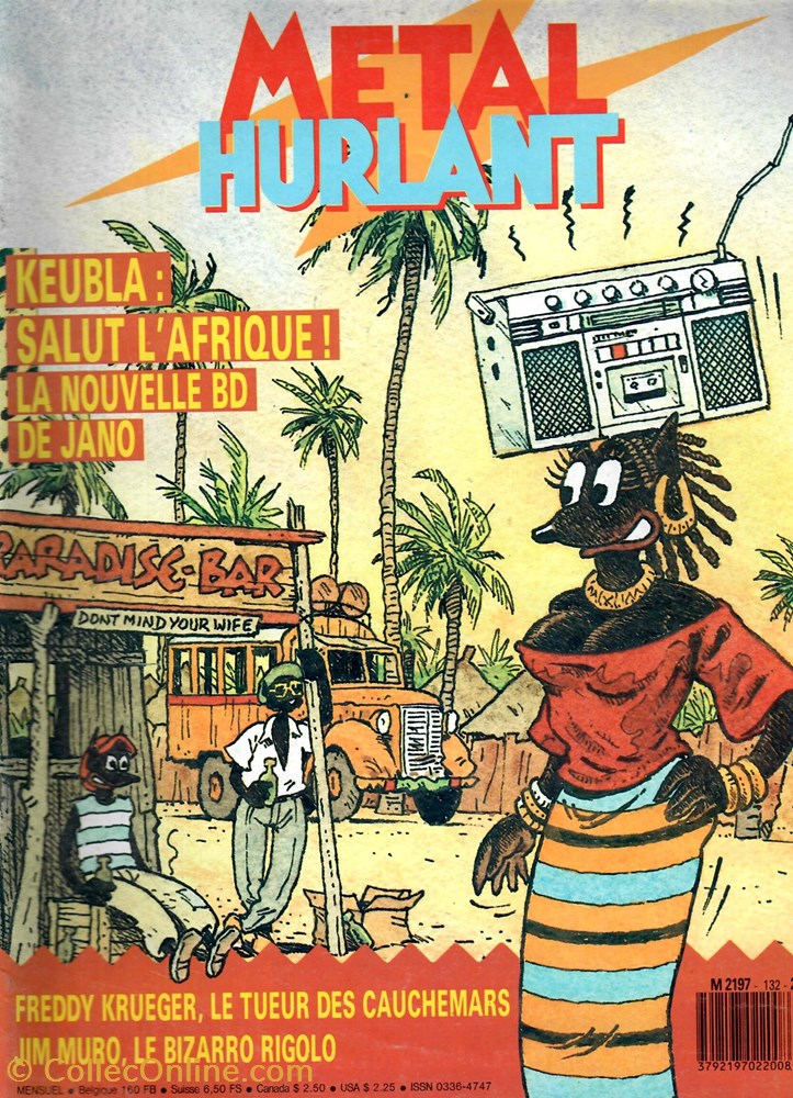 Métal Hurlant 132 book comic magazine metal hurlant 132