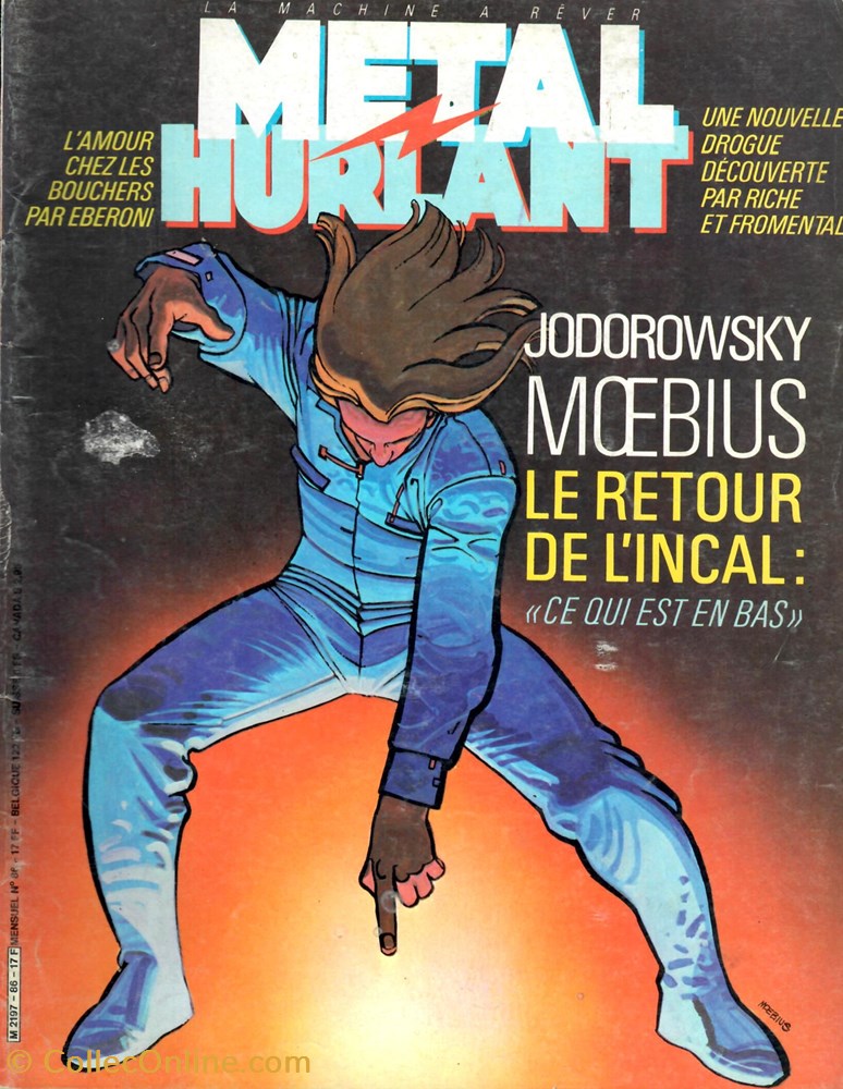 book comic magazine metal hurlant 086