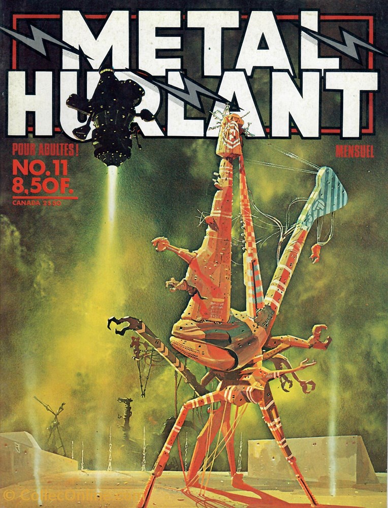 book comic magazine metal hurlant 011