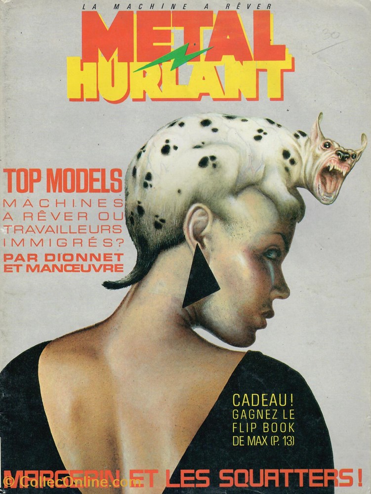 book comic magazine metal hurlant 108